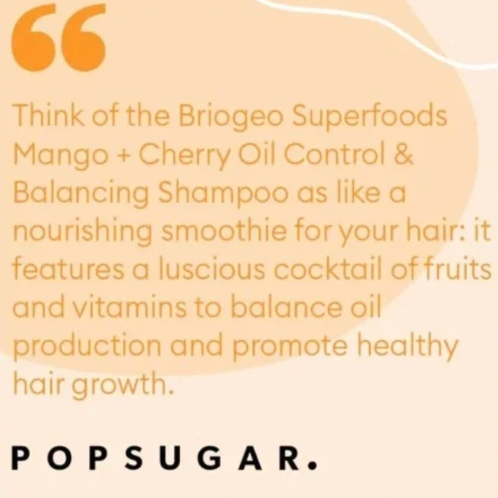 NEW✅BRIOGEO Mango & Cherry SuperFoods Hair Pack 🍒 - Picture 2 of 14